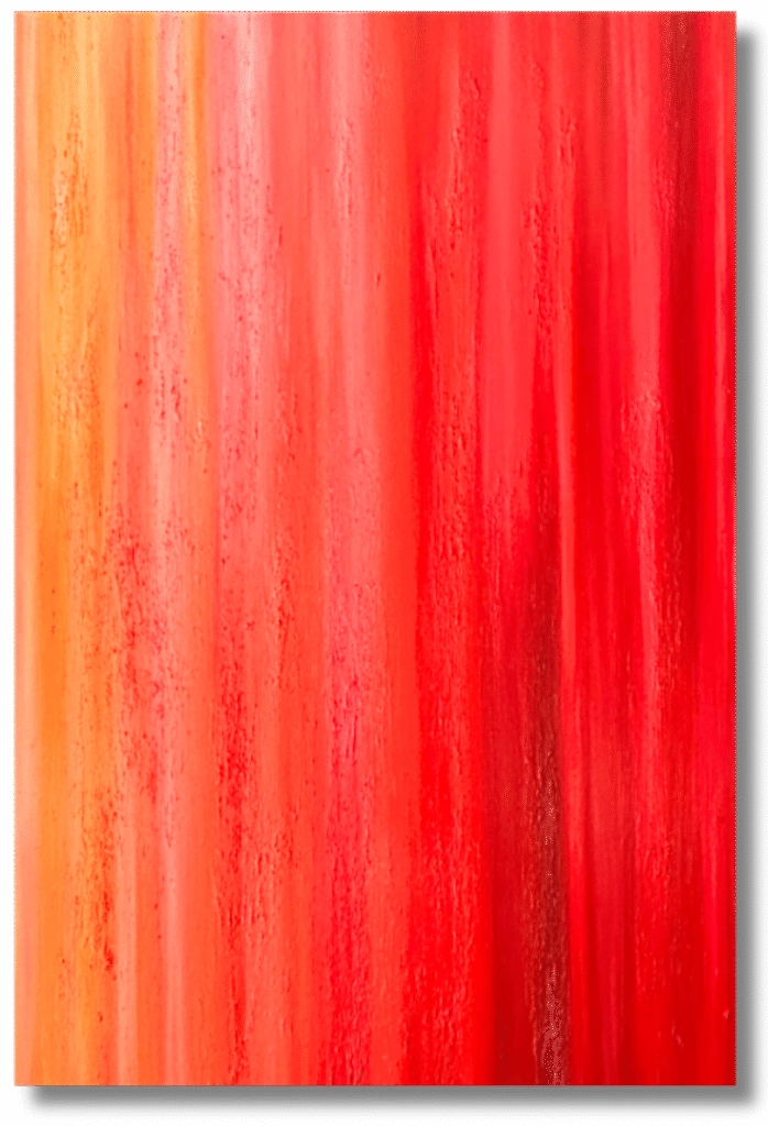 Autumn Leaves artwork by Jill Lena Ford from the Nature Frequencies collection, inspired by the sounds and movement of autumn leaves blowing in the wind.