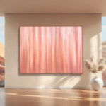 Canyon Winds artwork by Jill Lena Ford displayed in an interior space – Nature Frequencies Collection