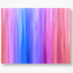 Desert Night – original Nature Frequencies artwork by Jill Lena Ford created with desert sand and eco-oil paints