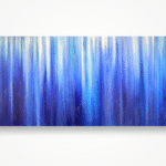 Thunderstorm – original Nature Frequencies artwork by Jill Lena Ford created with sand, soil, stones, and eco-oil paints