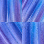 Texture details of Earth Song painting by Jill Lena Ford – meteorite dust, stones, and metallic pigments from the Nature Frequencies series