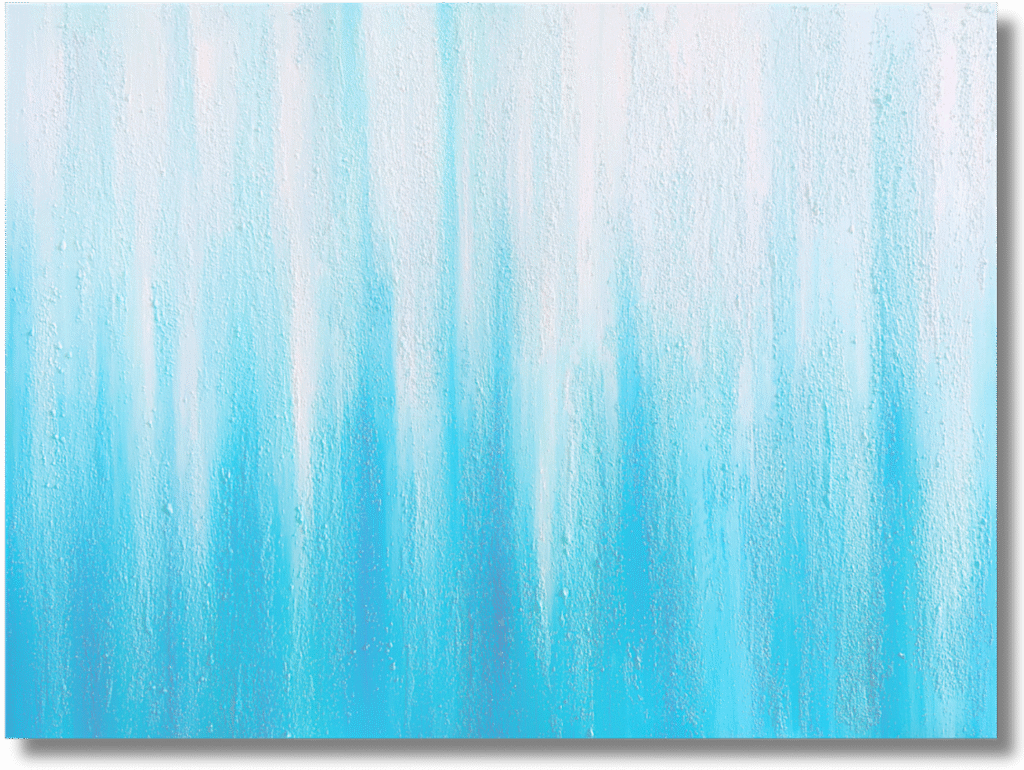 Gentle Waves artwork by Jill Lena Ford from the Nature Frequencies collection, inspired by the soothing rhythm of the sea.