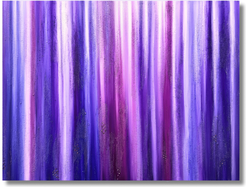 Meteor Shower artwork by Jill Lena Ford from the Nature Frequencies collection, inspired by the light and wonder of falling stars.